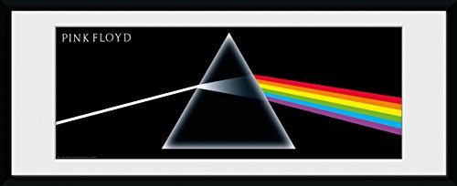 GB Eye Gerahmter Kunstdruck Pink Floyd, Dark Side of The Moon, Mehrfarbig, 30 x 75 cm