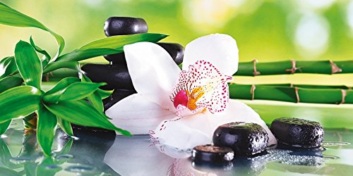 Wandtattoo Bambus Steine