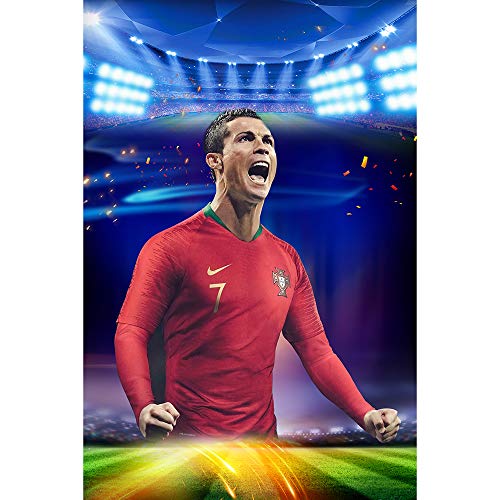 Earendel Legendärer Stern Cristiano! Portugiesischer Fußballmannschaftskapitän Ronaldo HD Poster Zu Gewinnen Fans Dekorative Sport Wandaufkleber