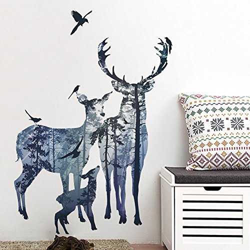 Wandtattoo Hirsch Platzhirsch