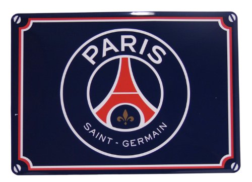 Plaque de rue PSG - Collection officielle PARIS SAINT GERMAIN - Football Ligue 1 - Taille 15 x 20 cm