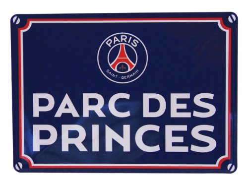 PARIS SAINT GERMAIN Straßenschild PSG - offizielle Kollektion Fußball Ligue 1 - Größe 15 x 20 cm