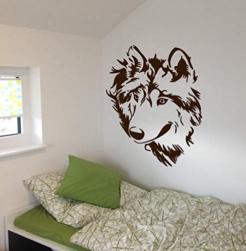 Wandtattoo Wolf