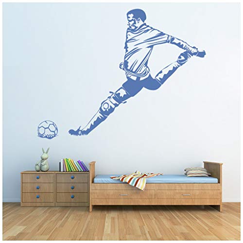 Wandtattoo Fussballtor