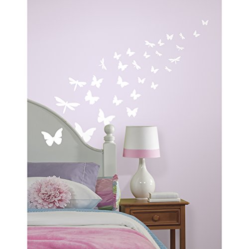 RoomMates 54169 Leuchtende Schmetterlinge