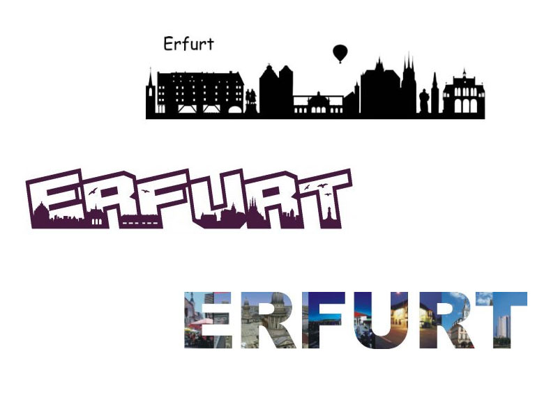 Wandtattoo Erfurt